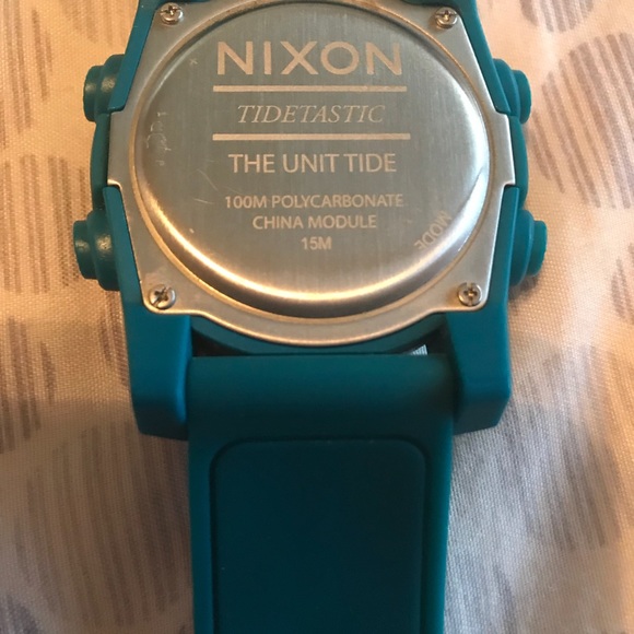 Nixon UNIT teal and orange - Picture 3 of 3